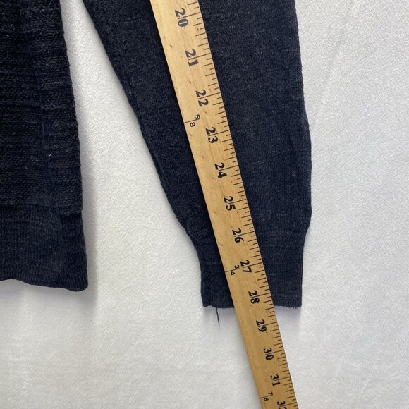 J.CREW/JEANS Slim Knit Long Sleeve Crew Neck Pullover Sweater Men Charcoal Used - Picture 6 of 16